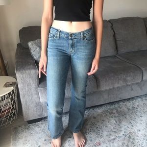 Abercrombie & Fitch Bootleg Denim Jeans